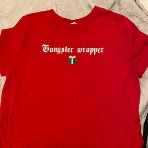 Gangster wrapper top